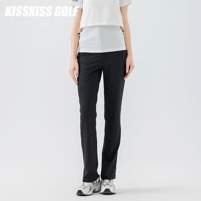 KISSKISSGOLF女高尔夫防透长裤休闲时尚透气速干运动百搭修身裤子