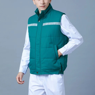 美年隆护士马甲袄棉服120出诊男女功能防寒防雨羽绒服加厚护士袄