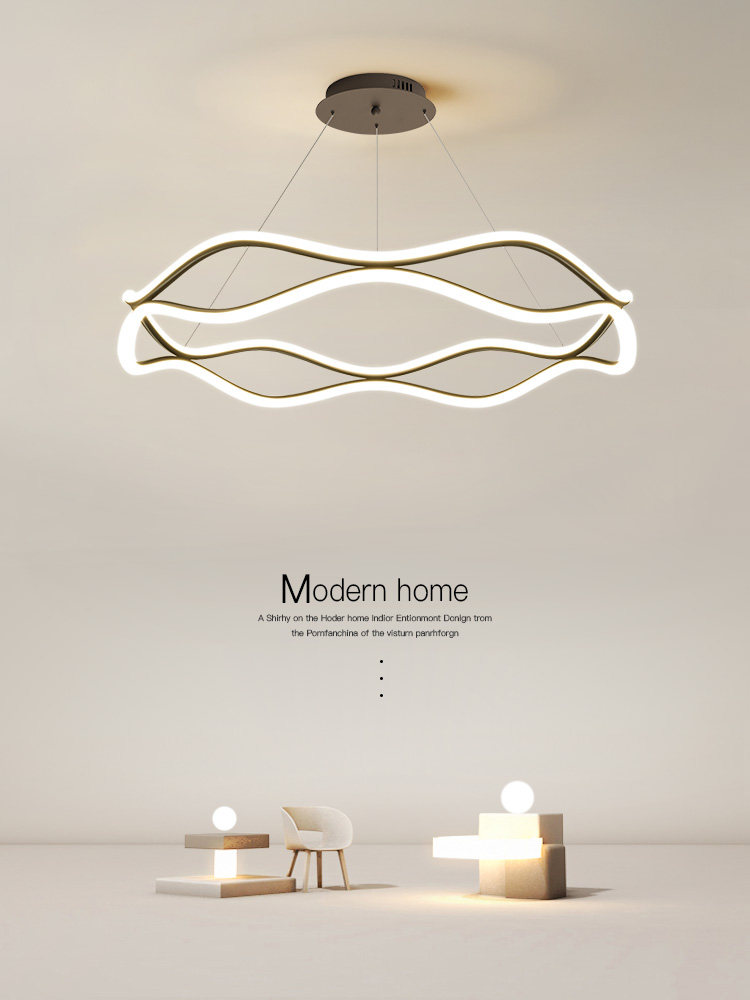 客厅吊灯轻奢广东中山灯具意式餐厅灯现代简约大气主灯意大利设计