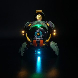 KY可匀灯饰适用于乐高75976守望先锋破坏球LED灯饰灯光灯组DIY配