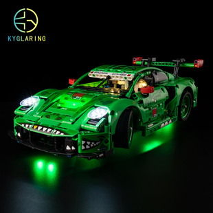 KY可匀适用于乐高42224保时捷911GT3 R赛车LED积木玩具灯饰灯光组