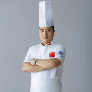 厨师短袖法国蓝带御厨元勋短袖现货厨师长行政总厨餐饮酒店厨工装