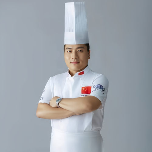 短袖餐饮厨师长掌勺人棉