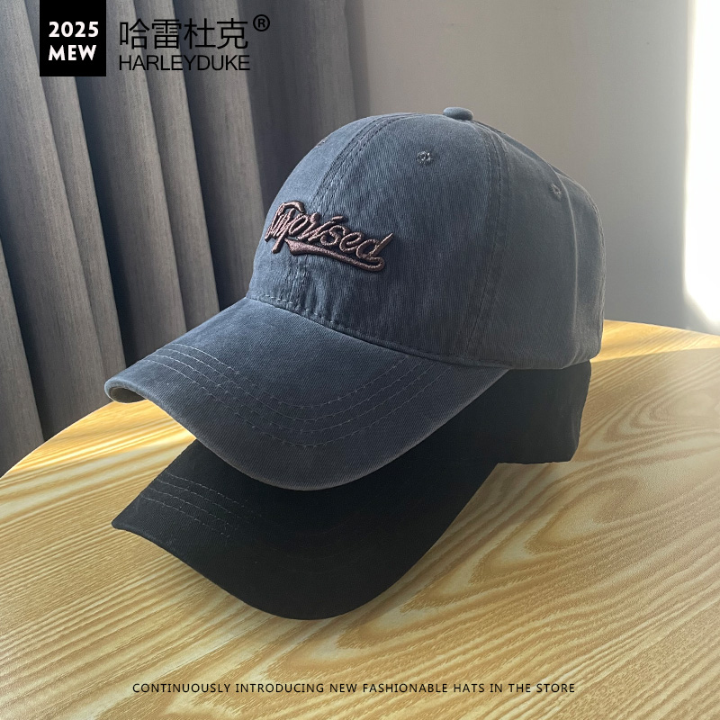 哈雷杜克鸭舌棒球帽男女四季通用