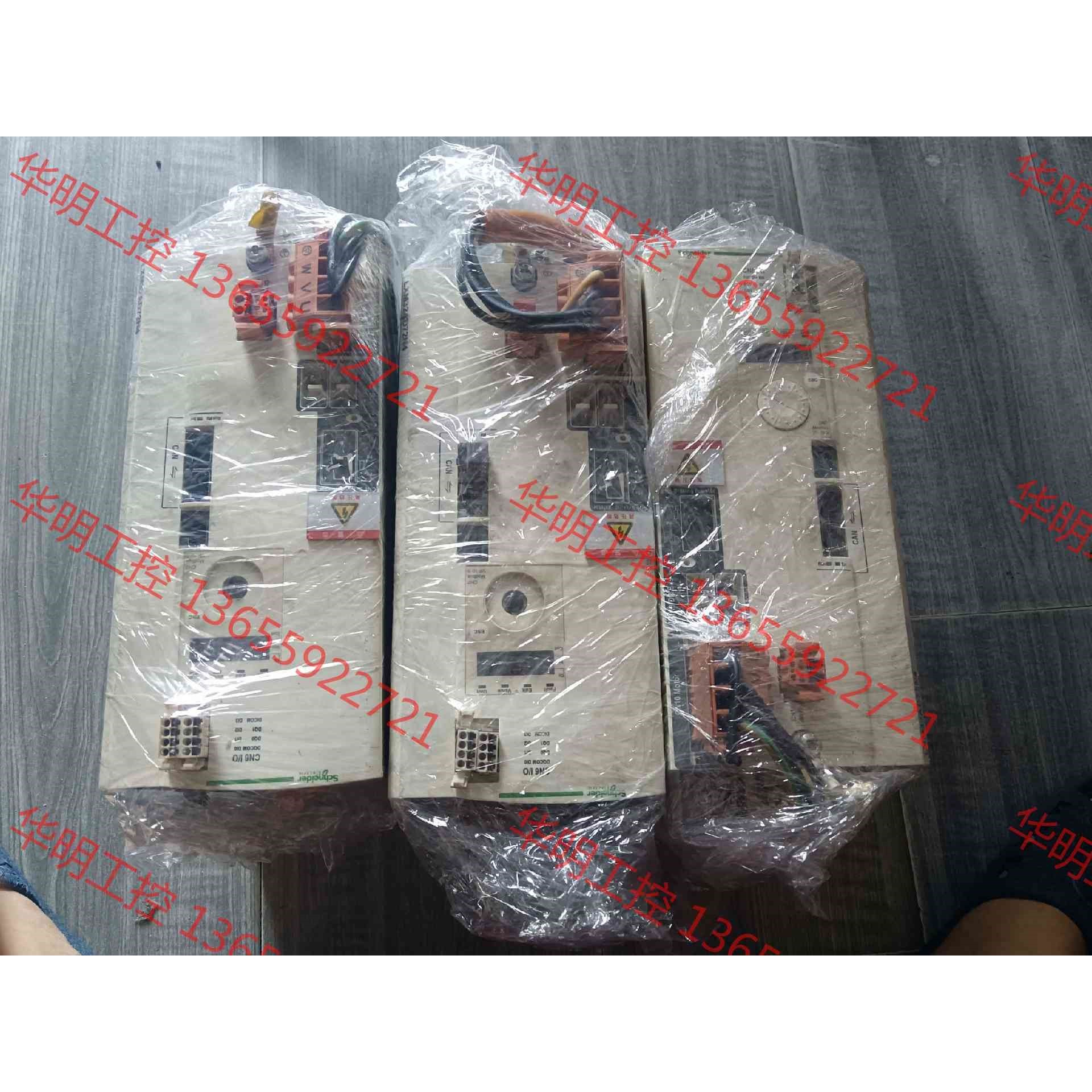 议价 施耐德伺服器LXM32AD72N4拆机一台 成色漂亮， 功能