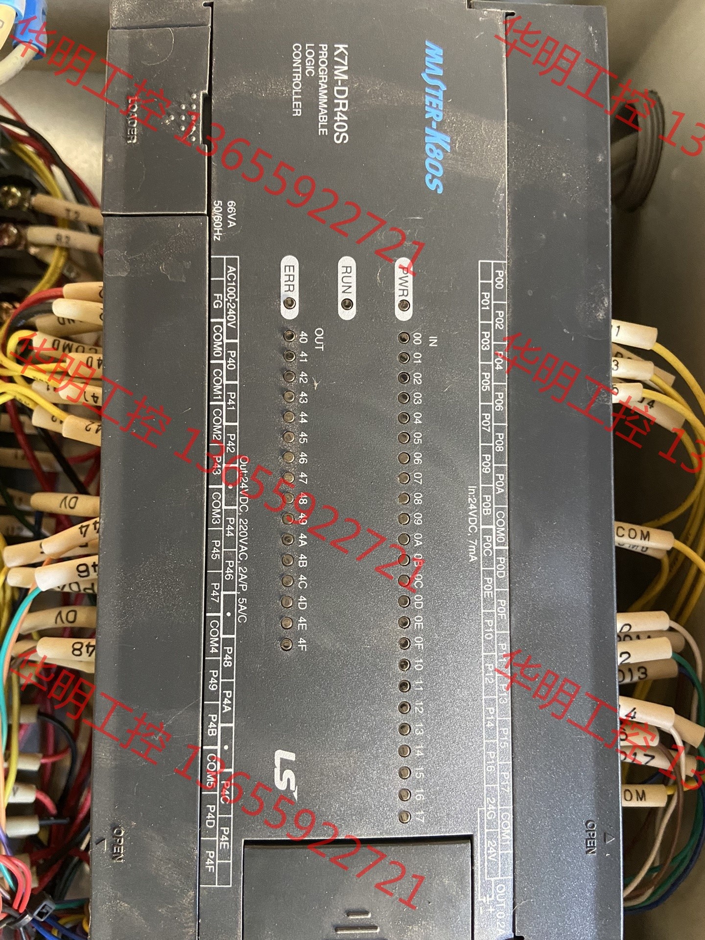 议价 LG可编程控制器K7M-DR40S 功能正常 实物拍摄现货