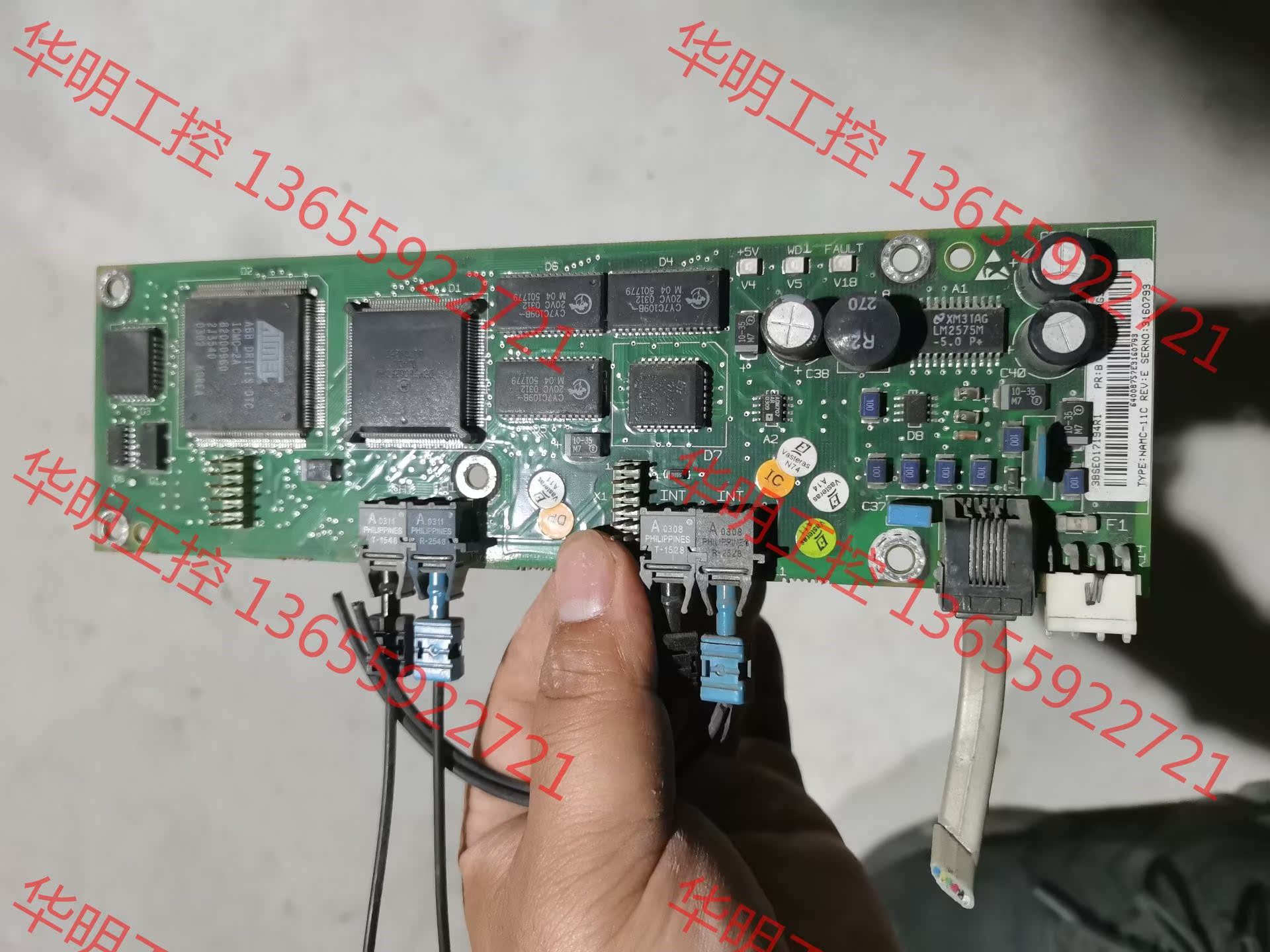 议价 拆机ABB变频器ACS600系列 CPU板 NAMC-11C