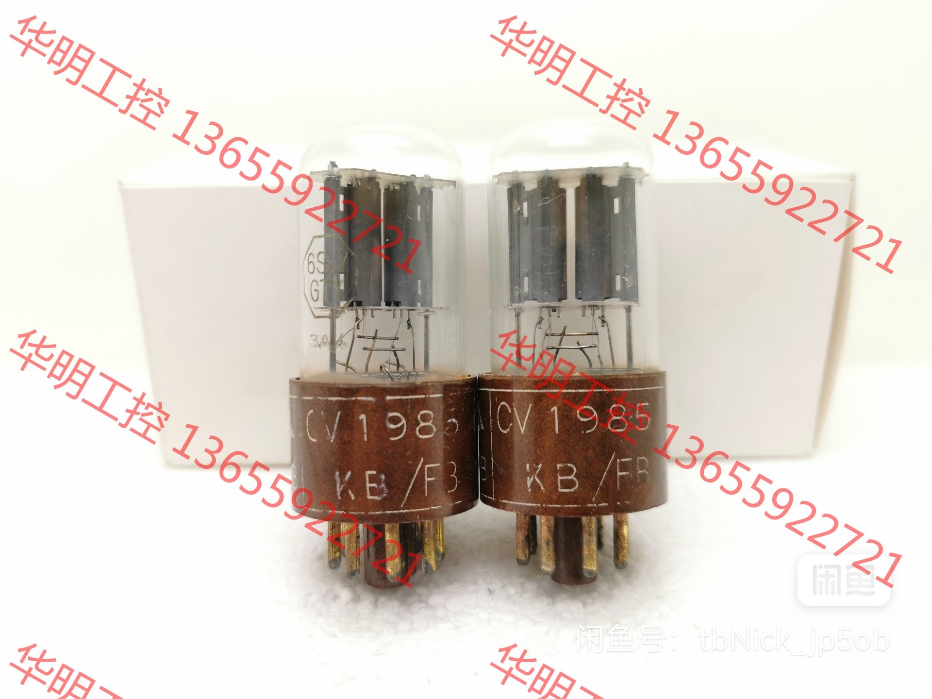 议价 55年英国大盾CV1985 6SL7 6N9P电子管