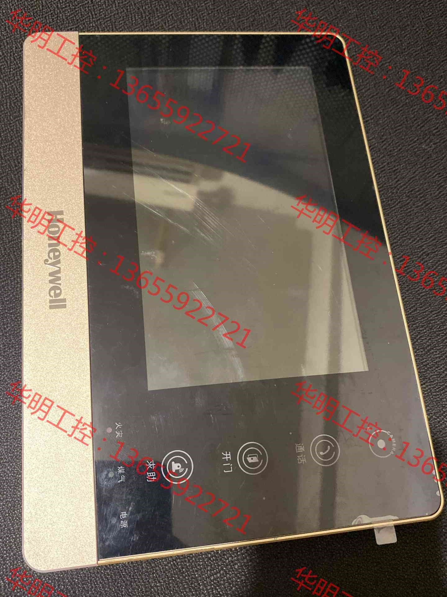 议价 原装霍尼韦尔可视对讲室内机可视对讲主机IS-6500s-G样
