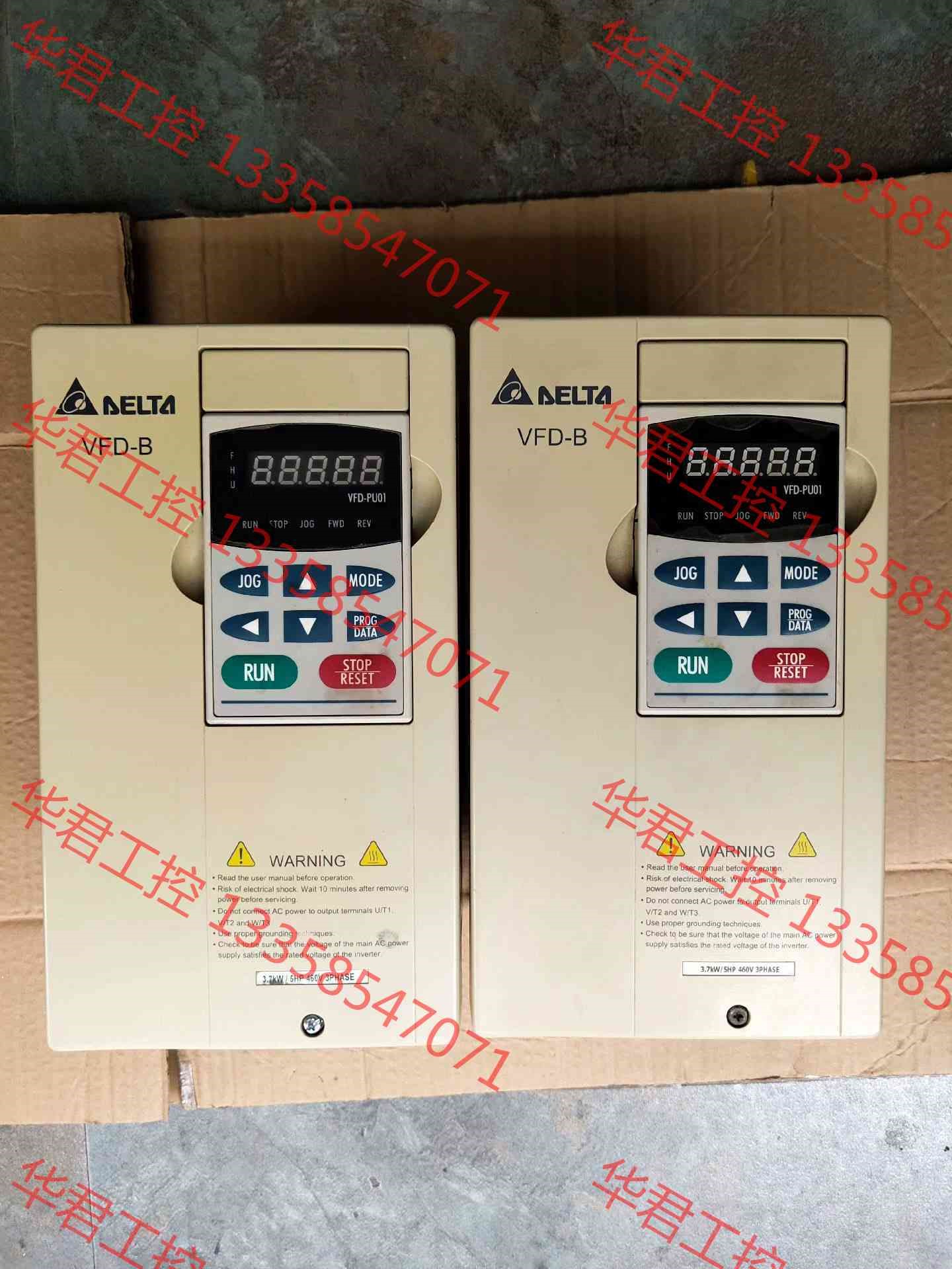 议价 拆机台达变频器VFD037B43A