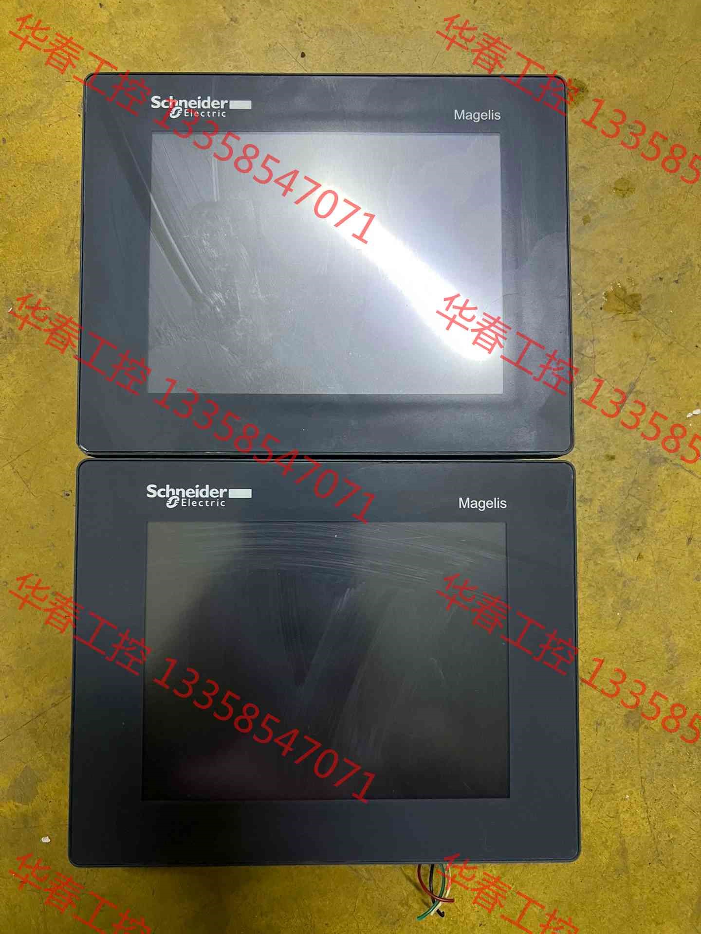 议价 拆机 施耐德 触控屏 HMIS85 模块HMIS5T 两台