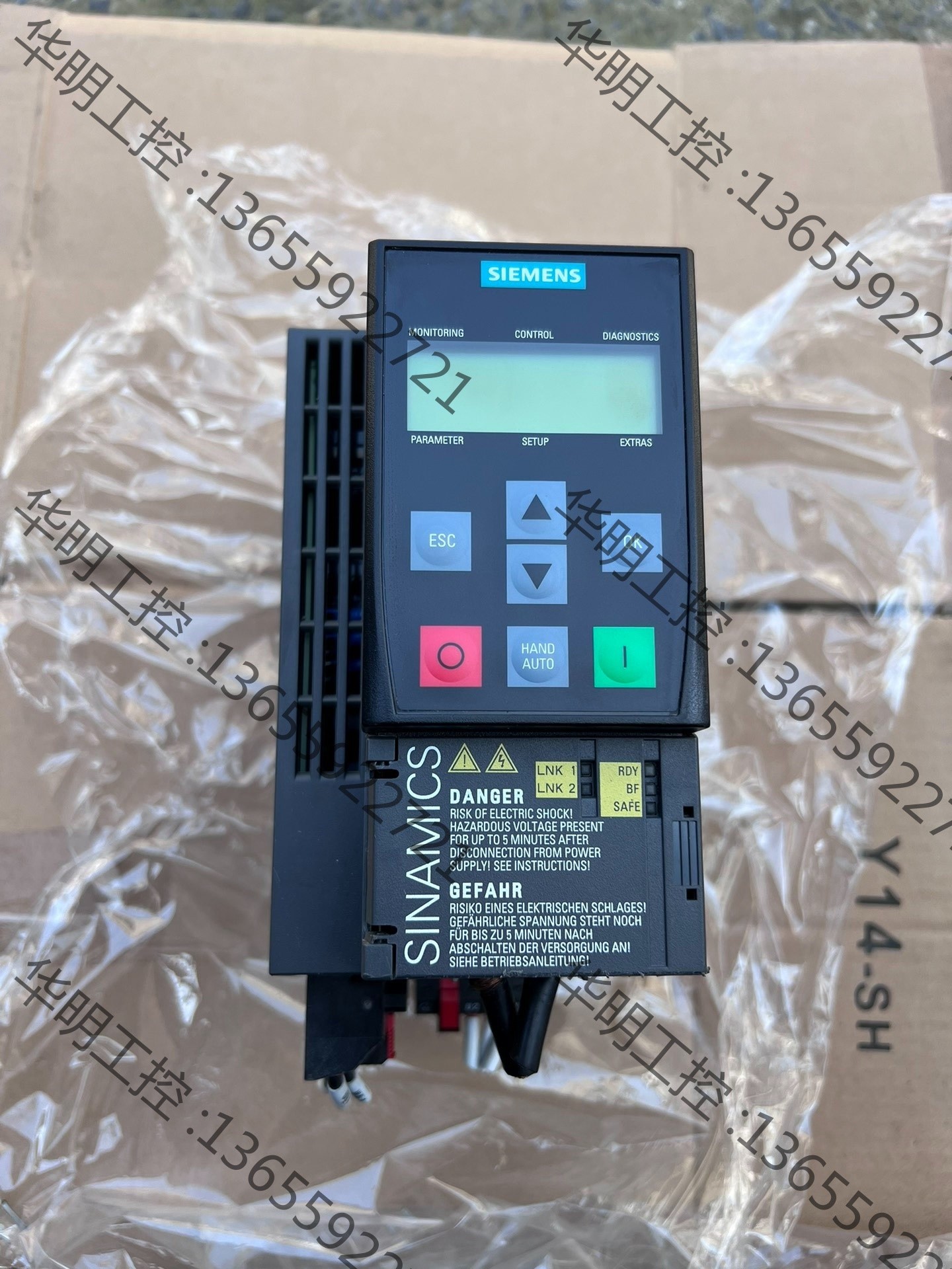 议价 西门子变频器G120C PN 5.5KW