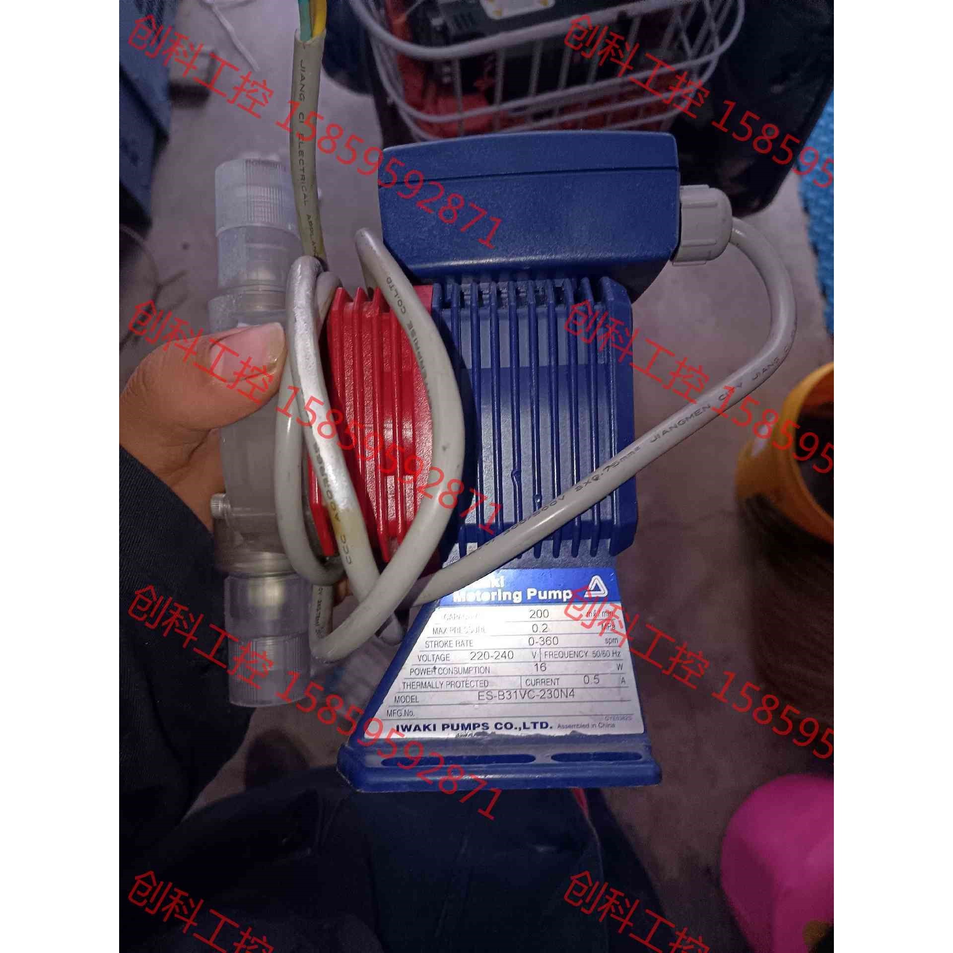 日本IWAKI易威奇隔膜加药泵ES-B31VC-230N4电