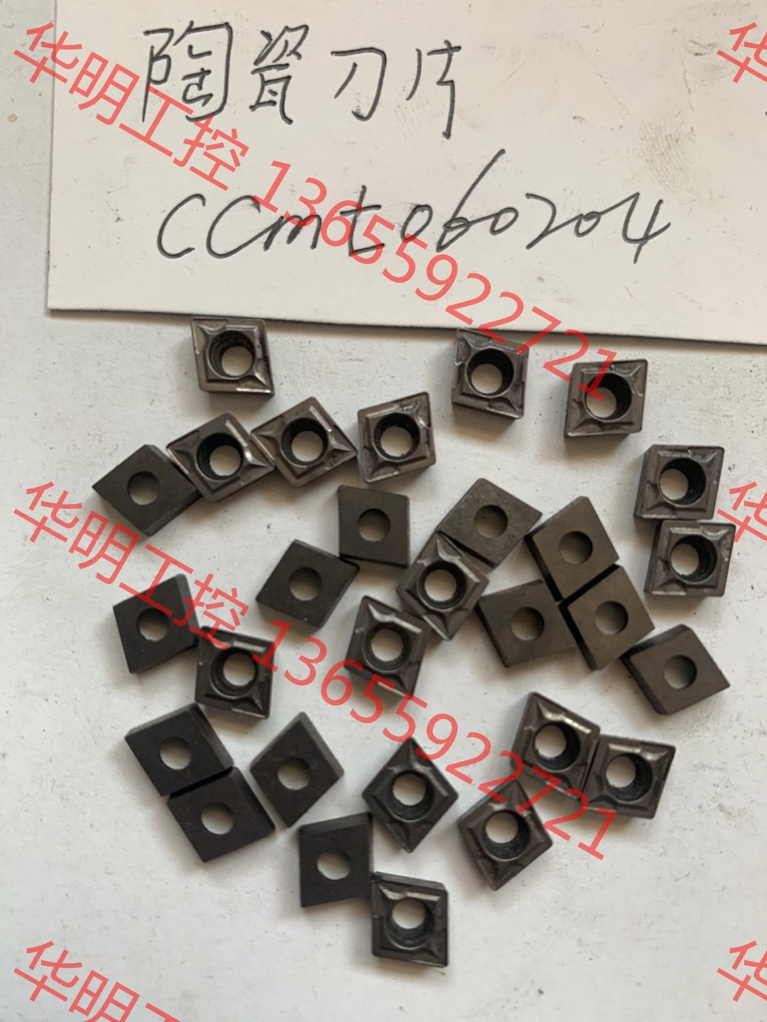 议价 二手三菱数控刀片CCMT060204钢件不锈钢加工光亮