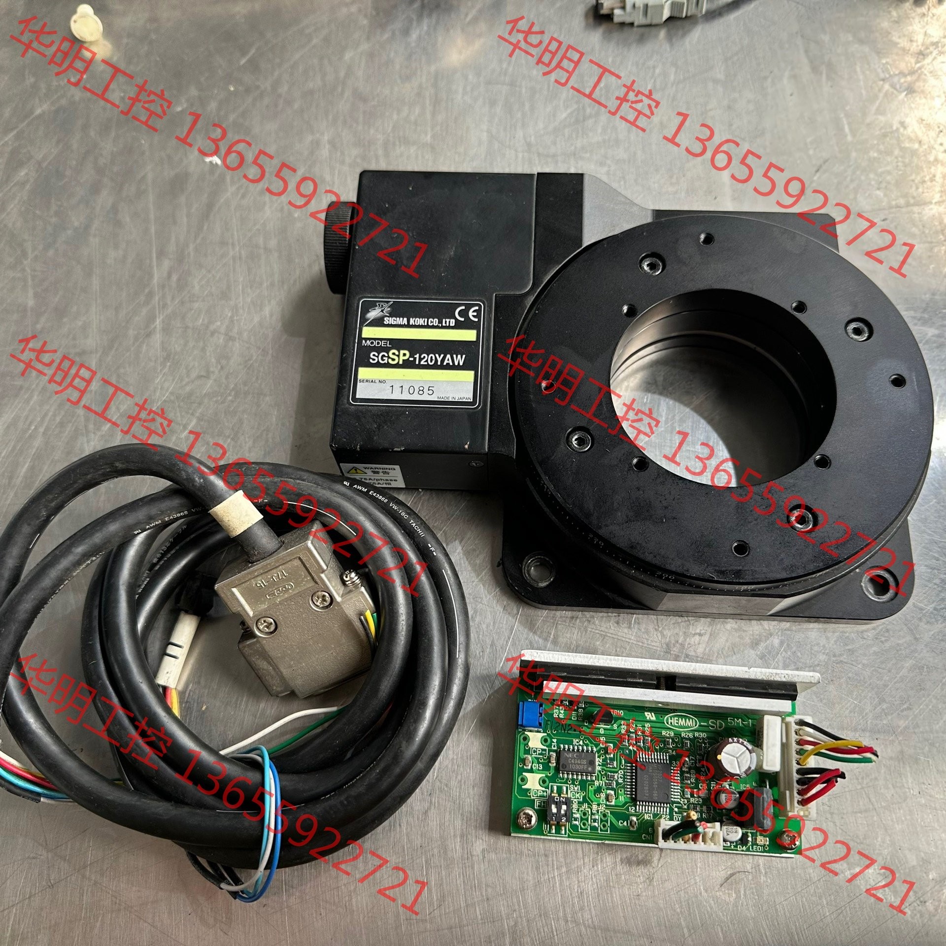 议价 SIGMA KOKI SGSP-120YAW西格玛电动分度盘