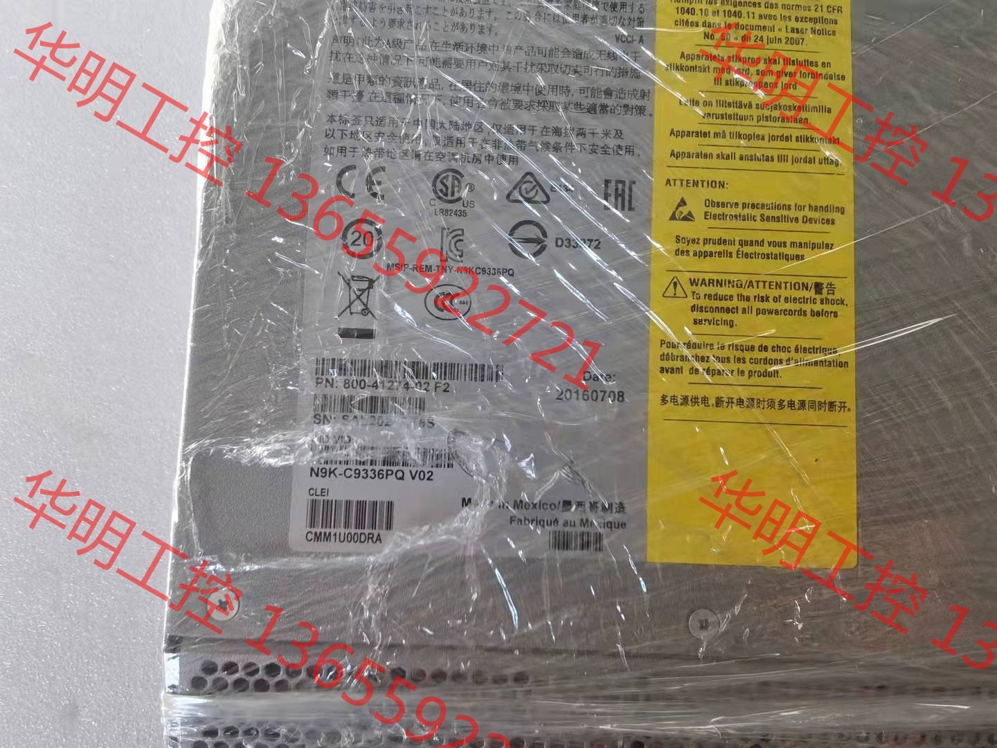 议价 思科N9K-C9336PQ 36口40G数据中心交换机原装二