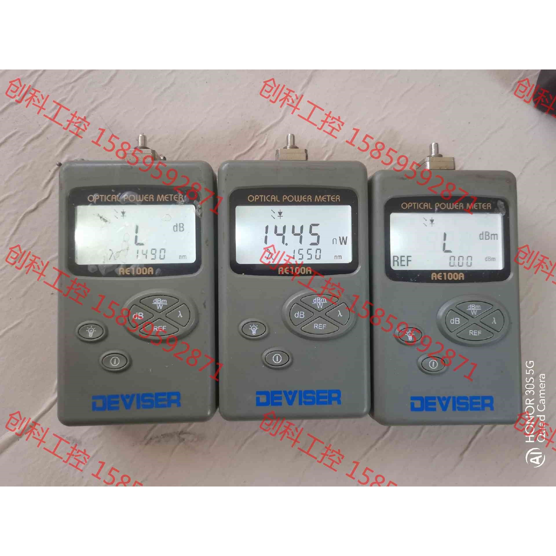 德力AE100A光功率计 实物拍摄,成色看图,二手产品售后不
