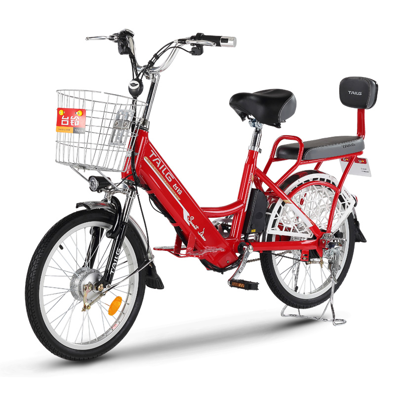 台铃新款小盛铃电动自行车 48V锂电成人两轮