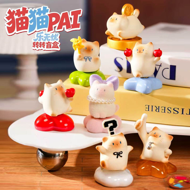 猫猫PAI可爱猫咪造型摆件图片