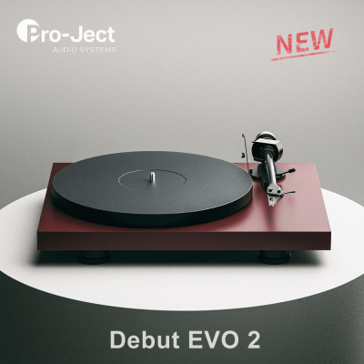奥地利 Pro-Ject宝碟 Debut EVO 2 黑胶唱机 EVO II 新款唱机