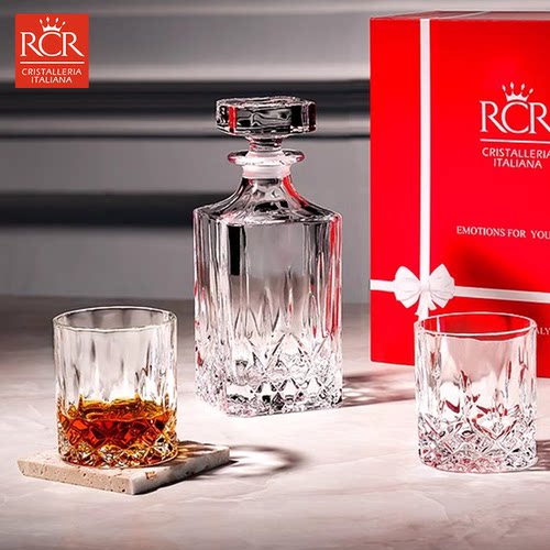 意大利RCR威士忌酒具套装送礼盒
