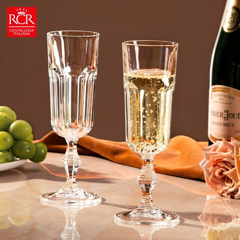 意大利进口RCR水晶玻璃香槟杯