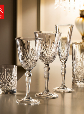 RCR意大利进口红酒杯套装玻璃杯高脚杯葡萄酒杯家用香槟杯送礼