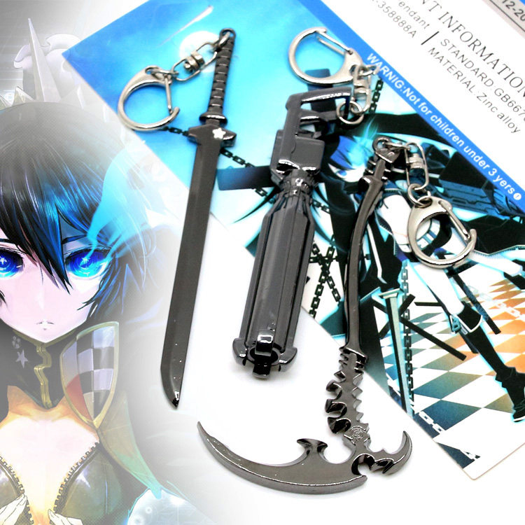 黑岩射手岩石大炮太刀dm死神镰刀武器兵器合金模型摆件动漫周边