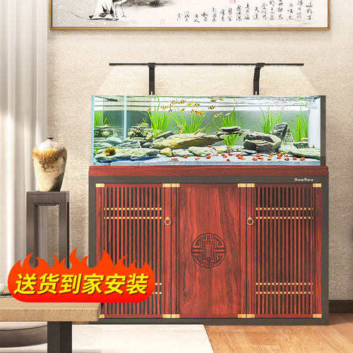 森森2025新款中式溪流缸