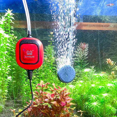 森森氧气泵小型超静音鱼缸增氧泵增氧机家用打氧机养鱼充氧泵迷你