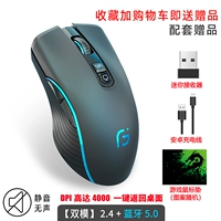 X9 Двойная флагманская версия Black [Wireless 2.4g+Bluetooth 5.0] s тихо