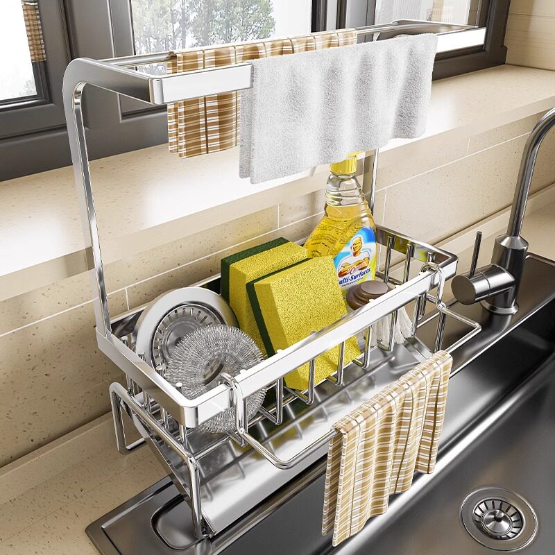 洗碗池置物架厨房水槽架置物架