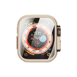 适用applewatchultra保护膜iwatch8膜apple8代苹果手表钢化膜se2水凝watch49mm45全屏41覆盖屏幕s8贴膜八40