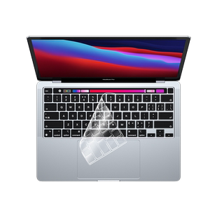 适用于MacBook键盘膜Pro14寸16电脑Air13笔记本2023苹果Mac键盘M3贴Air15.3防尘M3macpro保护膜2022薄M1透明