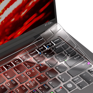 适用联想ThinkPad键盘膜X13电脑X1 Carbon笔记本E14键盘E15保护膜T14s寸P15v防17尘Nano贴E480 E490全P14覆盖