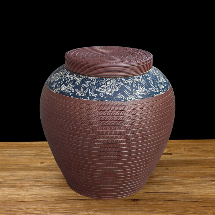 面粉米缸米桶家用带盖平盖10斤20kg厨房容器储水缸特大号50斤100