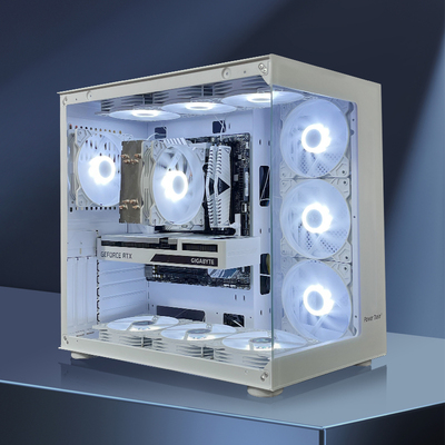 先马海景房360水冷电脑机箱