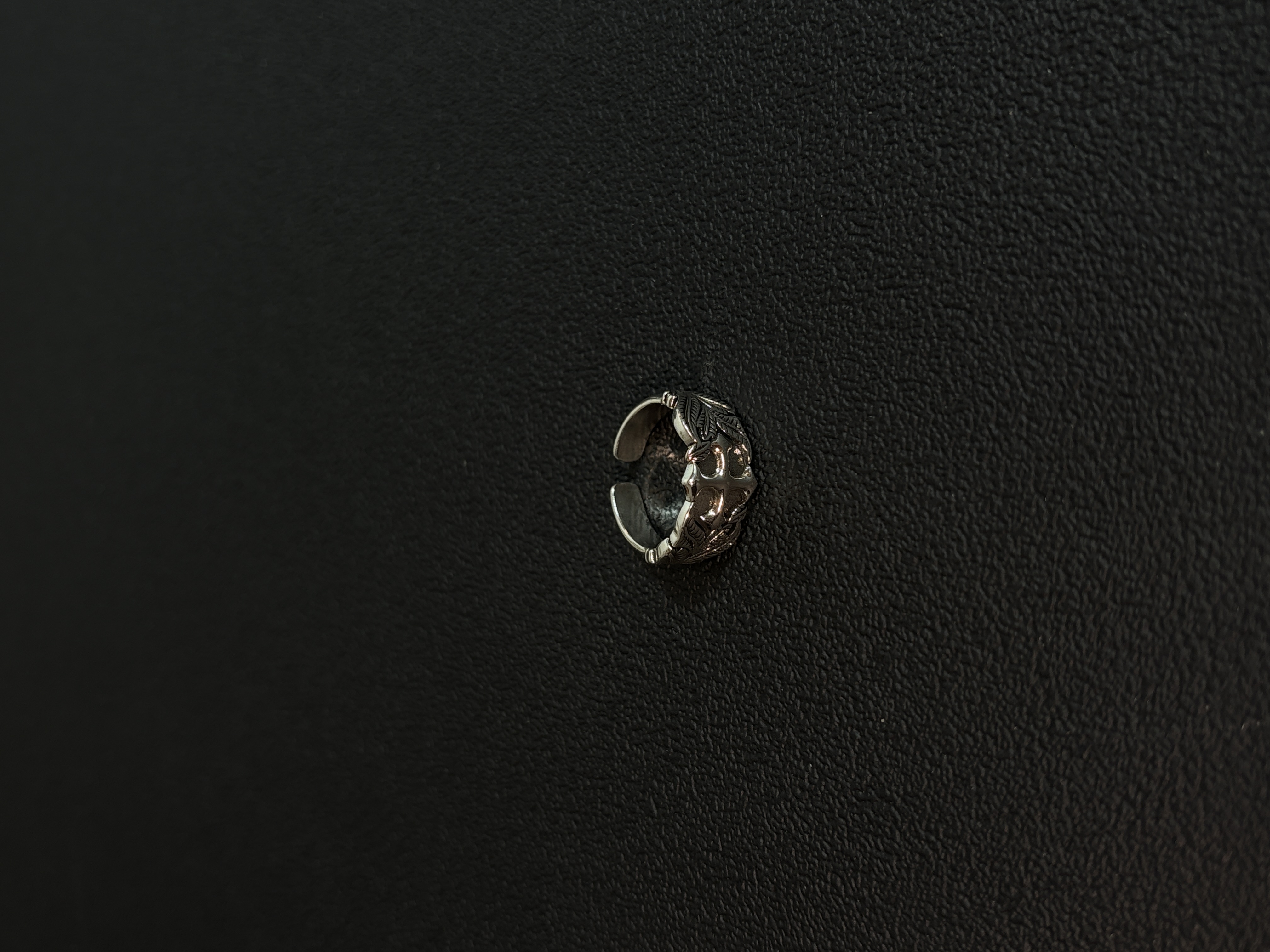 小心袖口 vintage中古铁十字戒指复古简约小众暗黑百搭男女指环