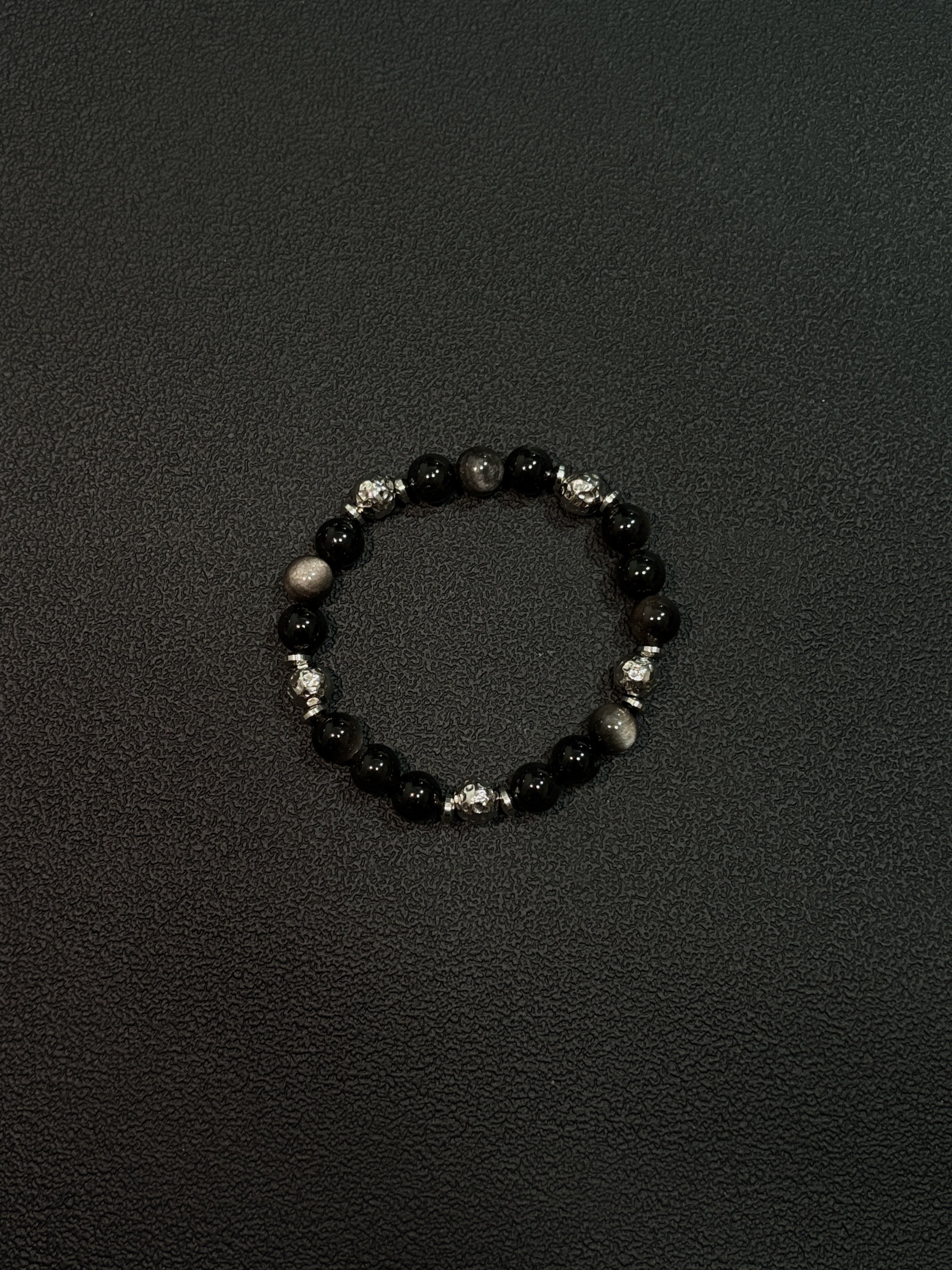 小心袖口 Vintage中古黑曜石手链小众原创设计高级感手串百搭串珠,饰品/流行首饰/时尚饰品新,手链,淘宝优惠券,粉丝福利购,淘宝优惠卷