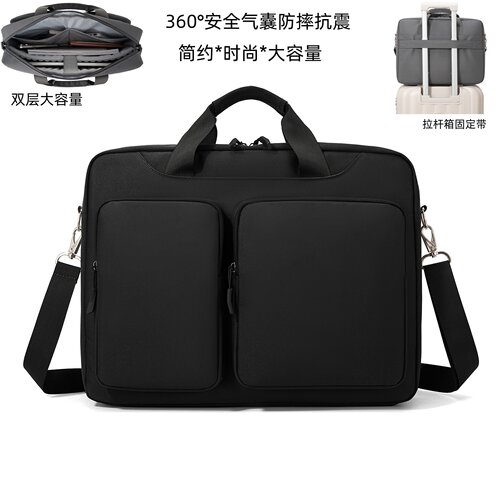 适用神舟战神s8/z8/T8笔记本电脑包16英寸T12/T11/T10pro手提袋15.6寸气囊防摔Z8D6/Z8D9单肩背包大容量防水