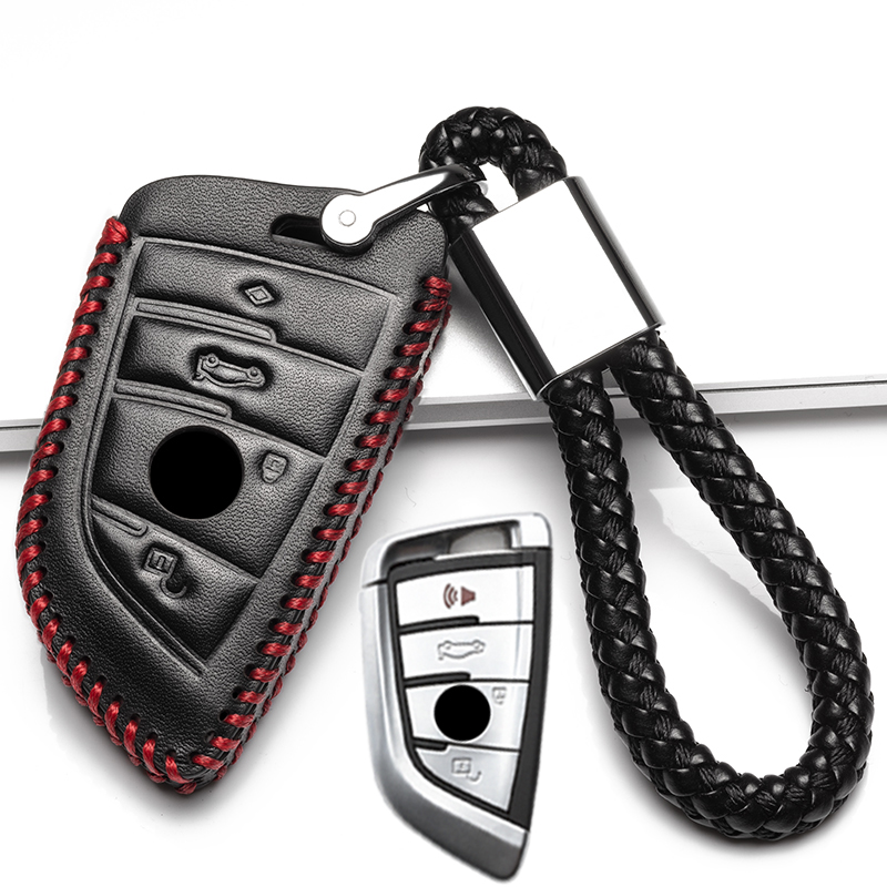 宝马钥匙套真皮5系3系刀锋汽车