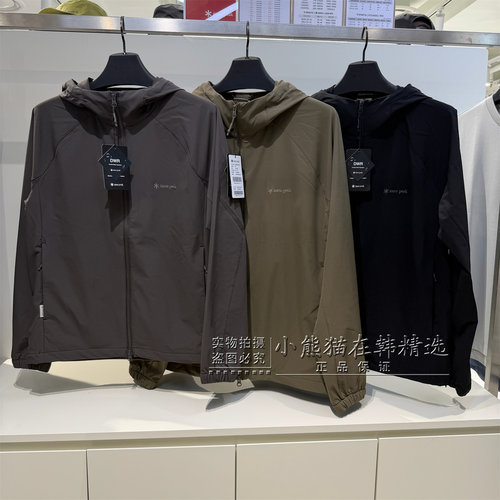 Snowpeak雪峰正品26新款户外耐用防风防水连帽外套男款S26FMTJK32