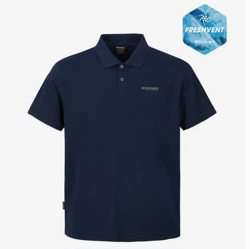 Discovery专柜正品26春夏新款时尚经典POLO翻领短袖DMTS71063
