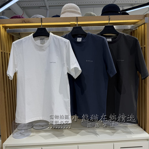 Snowpeak雪峰正品春季新款男款轻薄速干款休闲短袖T恤S26MMPTS02