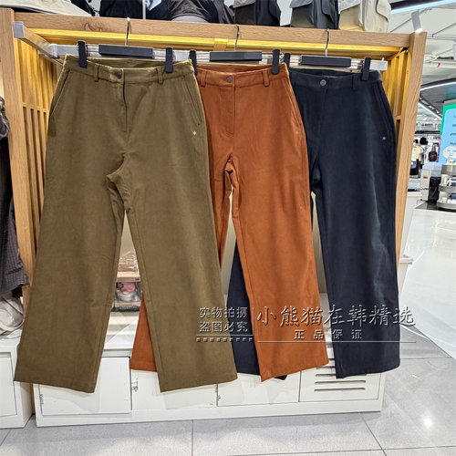 Snowpeak雪峰正品26秋冬系列纯色灯芯绒女款休闲长裤S26FWFPT71