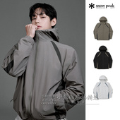 撞色男款 时尚 连帽冲锋衣外套S26SULWB56 春夏新款 Snowpeak雪峰正品