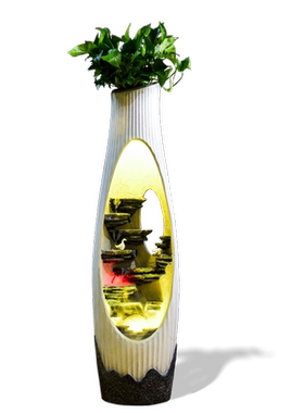 简约现代家客厅雾化加湿流水摆件