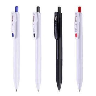 日本zebra斑马中性笔jj29浓墨型按动笔学生用考试jj15顺滑水笔白杆小浓郁浓芯顺利笔黑笔0.5高颜值0.4彩色笔