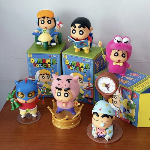 蜡笔小新动感玩具城系列盲盒