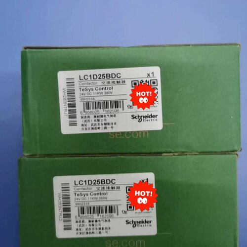 议价交流接触器LC1D25BDC 线圈电压DC24V